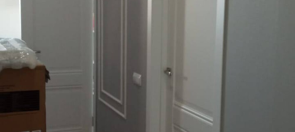 Установили три межкомнатных двери